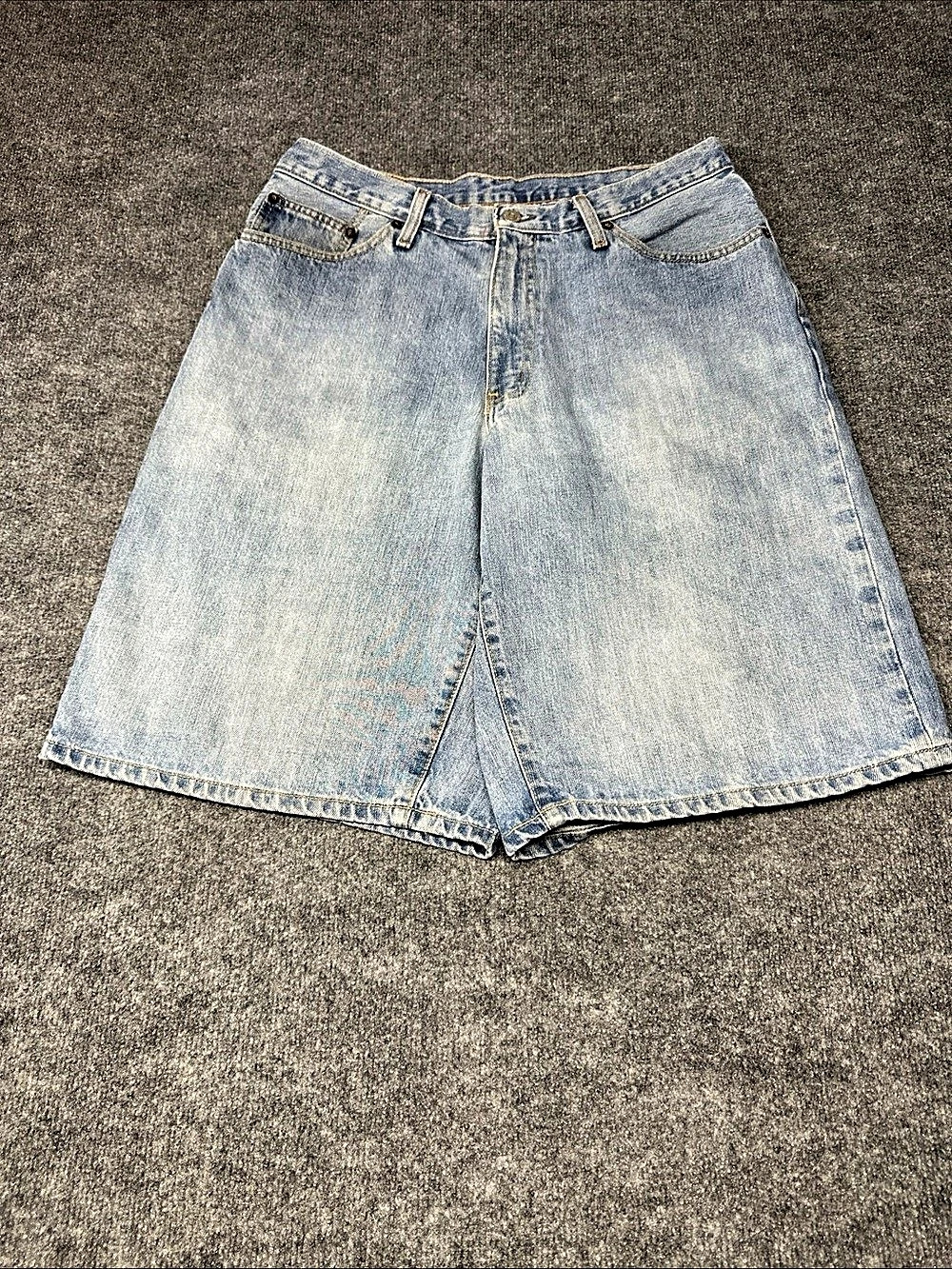 Polo Jeans Co. RL 34 Short Denim Shorts Blue Waist 34 Like New